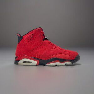 Jordan Men's Red Air Jordan 6 Retro “Toro Bravo” Trainers Sneakers, Size 10.5